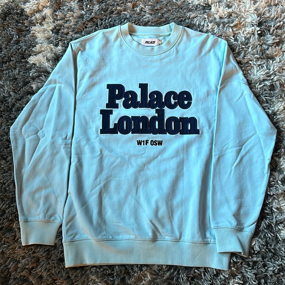 Palace London Postcode crewneck